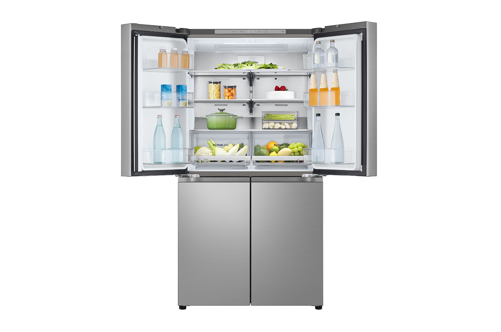 LG 665L French Door Fridge, in Stainless Finish, GF-B700PL