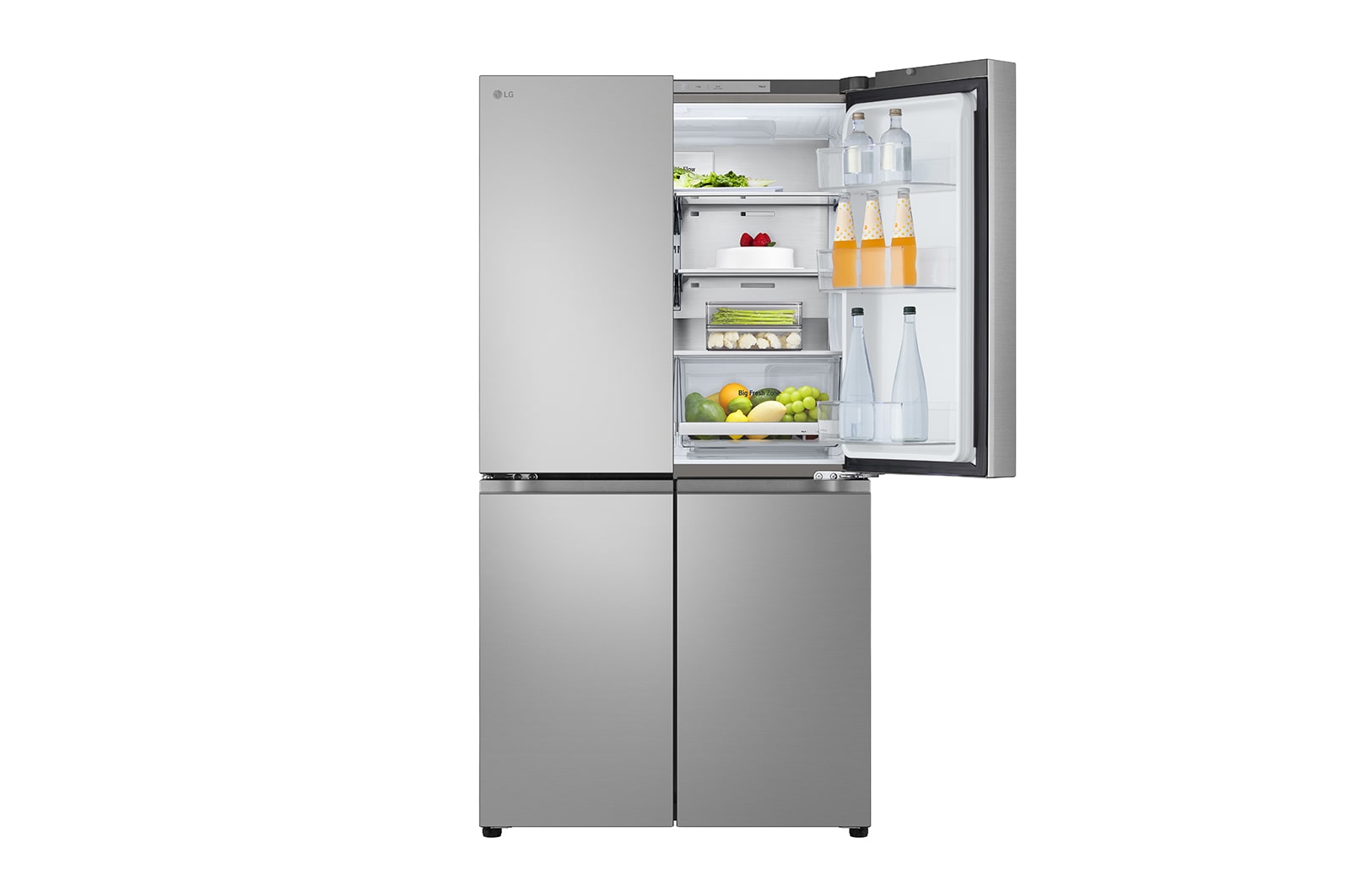 LG 665L French Door Fridge, in Stainless Finish, GF-B700PL