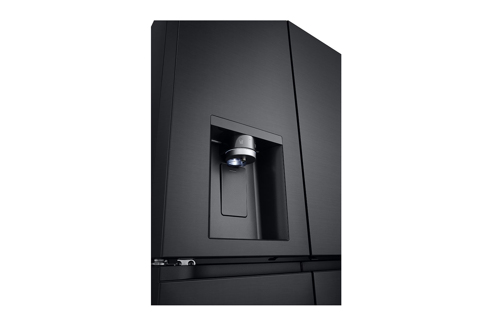 LG 638L French Door Fridge, with Door-In-Door®, in Matte Black Finish, GF-D700MBLC