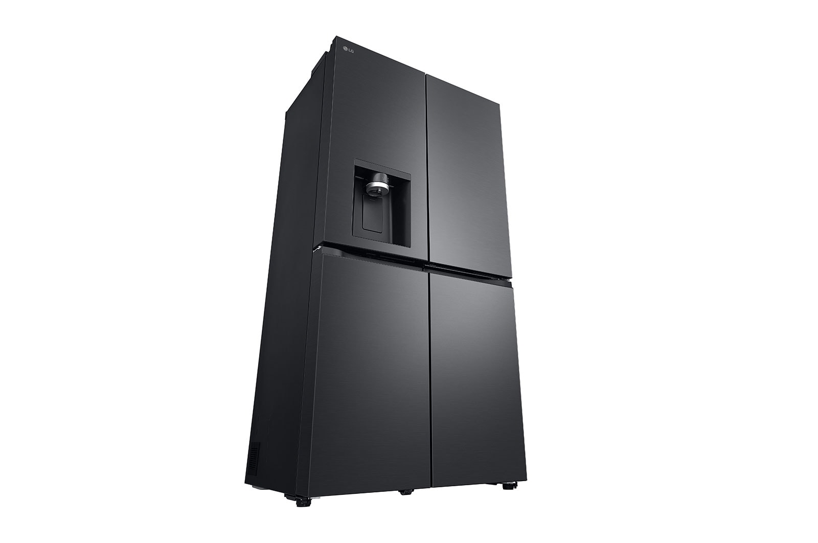 LG 638L French Door Fridge, with Door-In-Door®, in Matte Black Finish, GF-D700MBLC