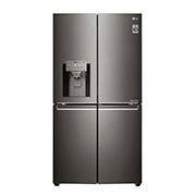 LG 708L French Door Fridge, with Door-in-Door®, in Black Stainless Steel, GF-D708BSL