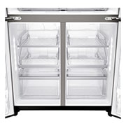 LG 708L French Door Fridge, with Door-in-Door®, in Black Stainless Steel, GF-D708BSL