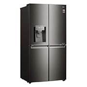 LG 708L French Door Fridge, with Door-in-Door®, in Black Stainless Steel, GF-D708BSL