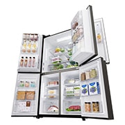 LG 708L French Door Fridge, with Door-in-Door®, in Black Stainless Steel, GF-D708BSL