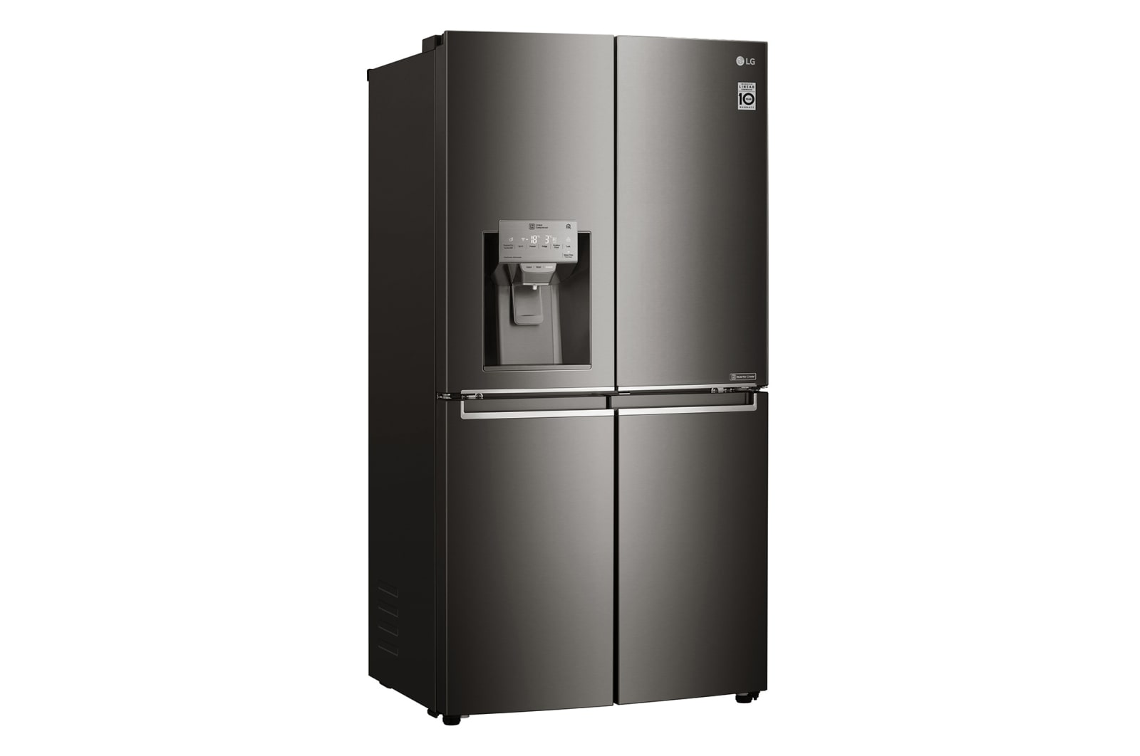 LG 708L French Door Fridge, with Door-in-Door®, in Black Stainless Steel, GF-D708BSL