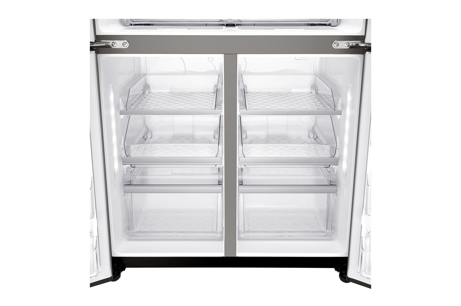 LG 708L French Door Fridge, with Door-in-Door®, in Black Stainless Steel, GF-D708BSL