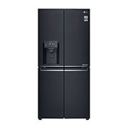 LG 506L Slim French Door Fridge, in Matte Black Finish, GF-L570MBL