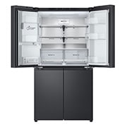 LG 637L French Door Fridge, with Water & Ice Dispenser, in Matte Black Finish, GF-L700MBL