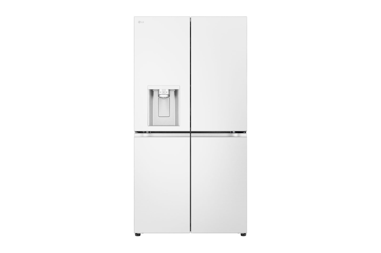 LG 637L French Door Fridge in Essence Matte White Finish, GF-L700MWH