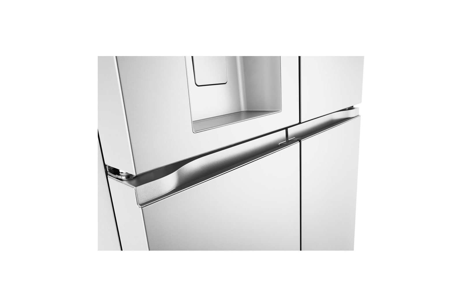 LG 637L French Door Fridge in Essence Matte White Finish, GF-L700MWH