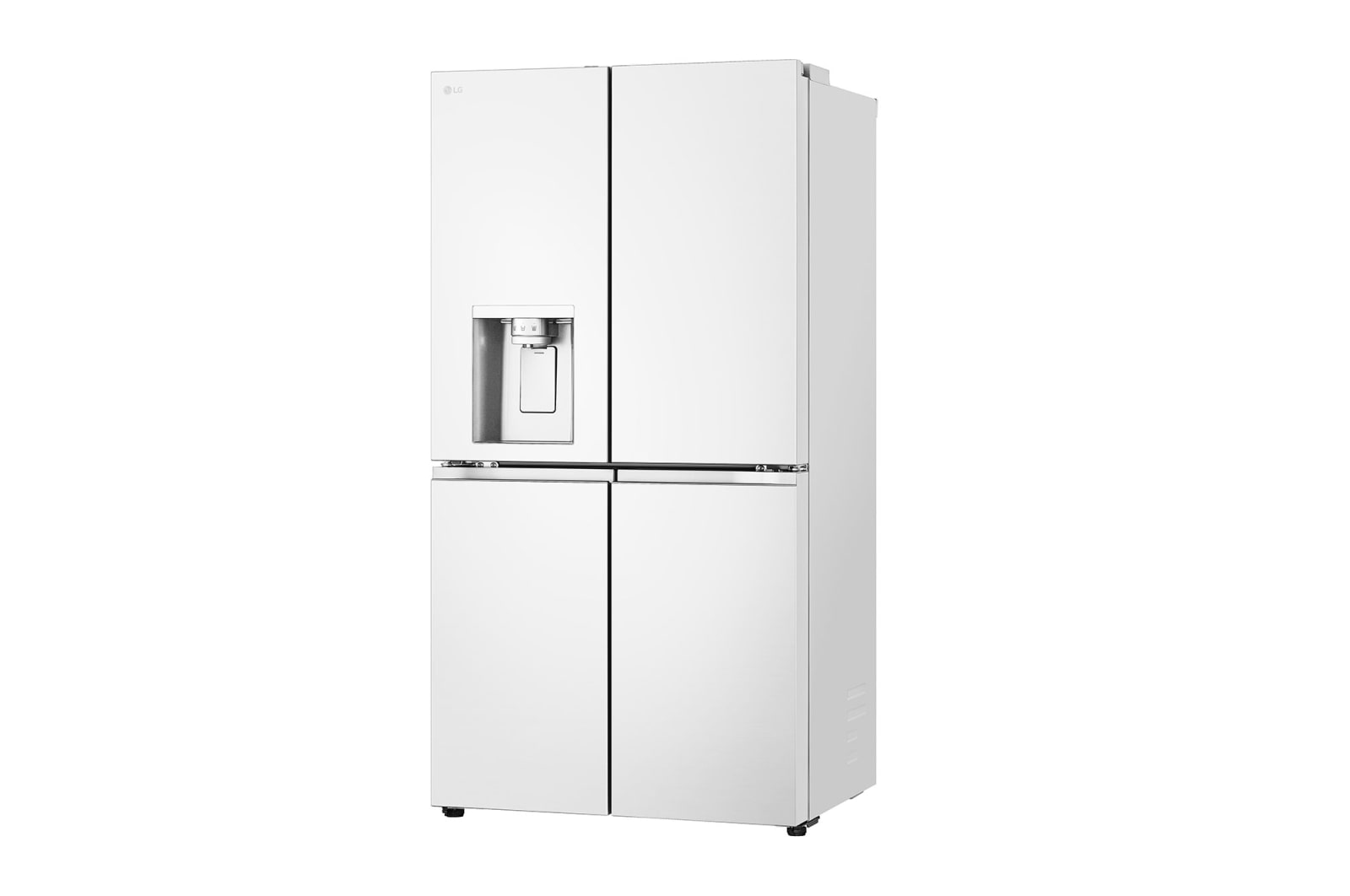 LG 637L French Door Fridge in Essence Matte White Finish, GF-L700MWH