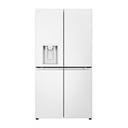 LG 637L French Door Fridge in Essence Matte White Finish, GF-L700MWH