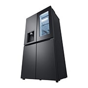 LG 642L French Door Fridge, with InstaView Door-In-Door®, in Matte Black Finish, GF-V700MBLC