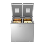 LG 216L Kimchi Chest Fridge in Stainless Finish, GK-C219PL