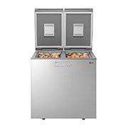 LG 216L Kimchi Chest Fridge in Stainless Finish, GK-C219PL