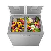 LG 216L Kimchi Chest Fridge in Stainless Finish, GK-C219PL