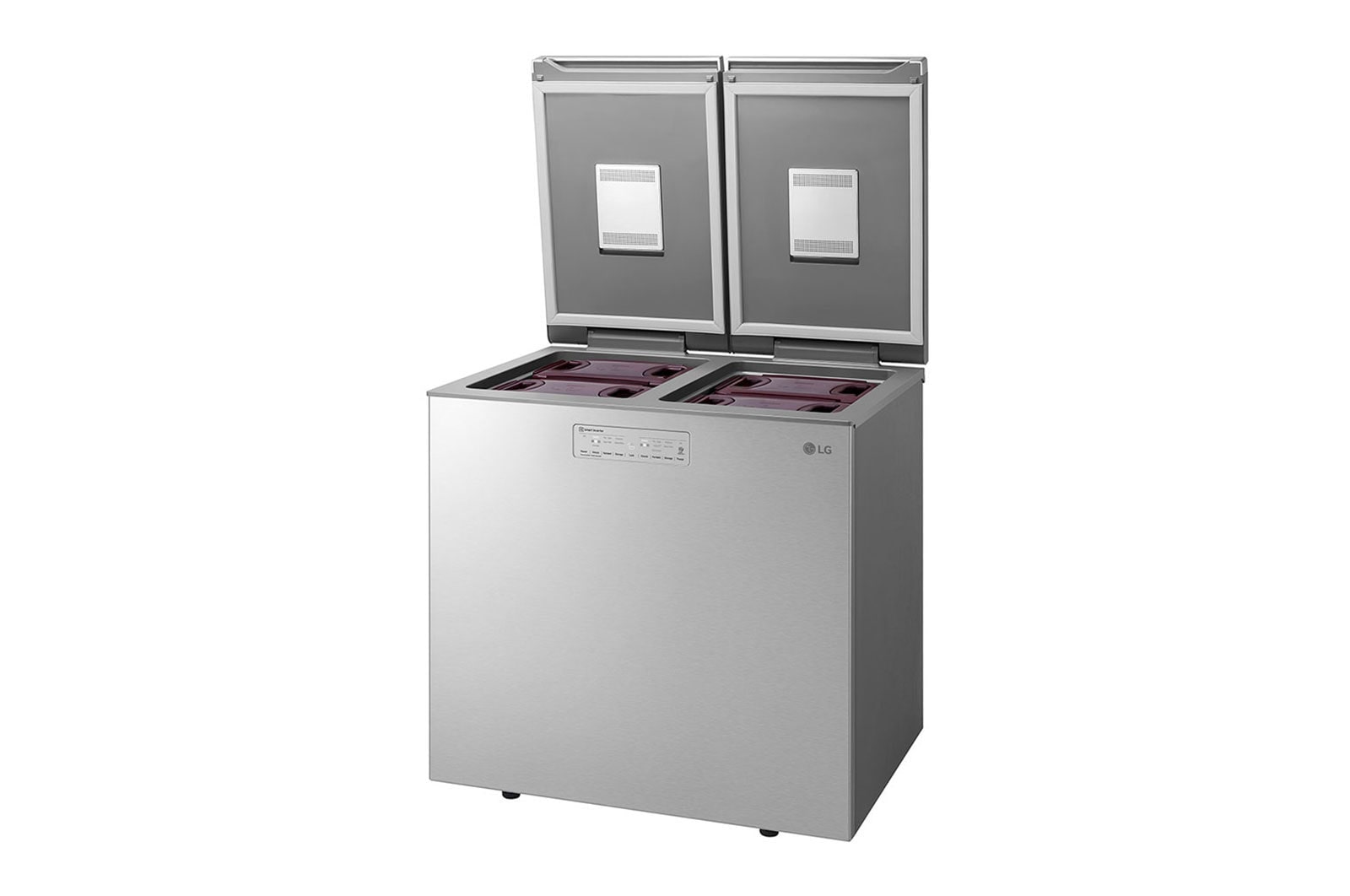 LG 216L Kimchi Chest Fridge in Stainless Finish, GK-C219PL