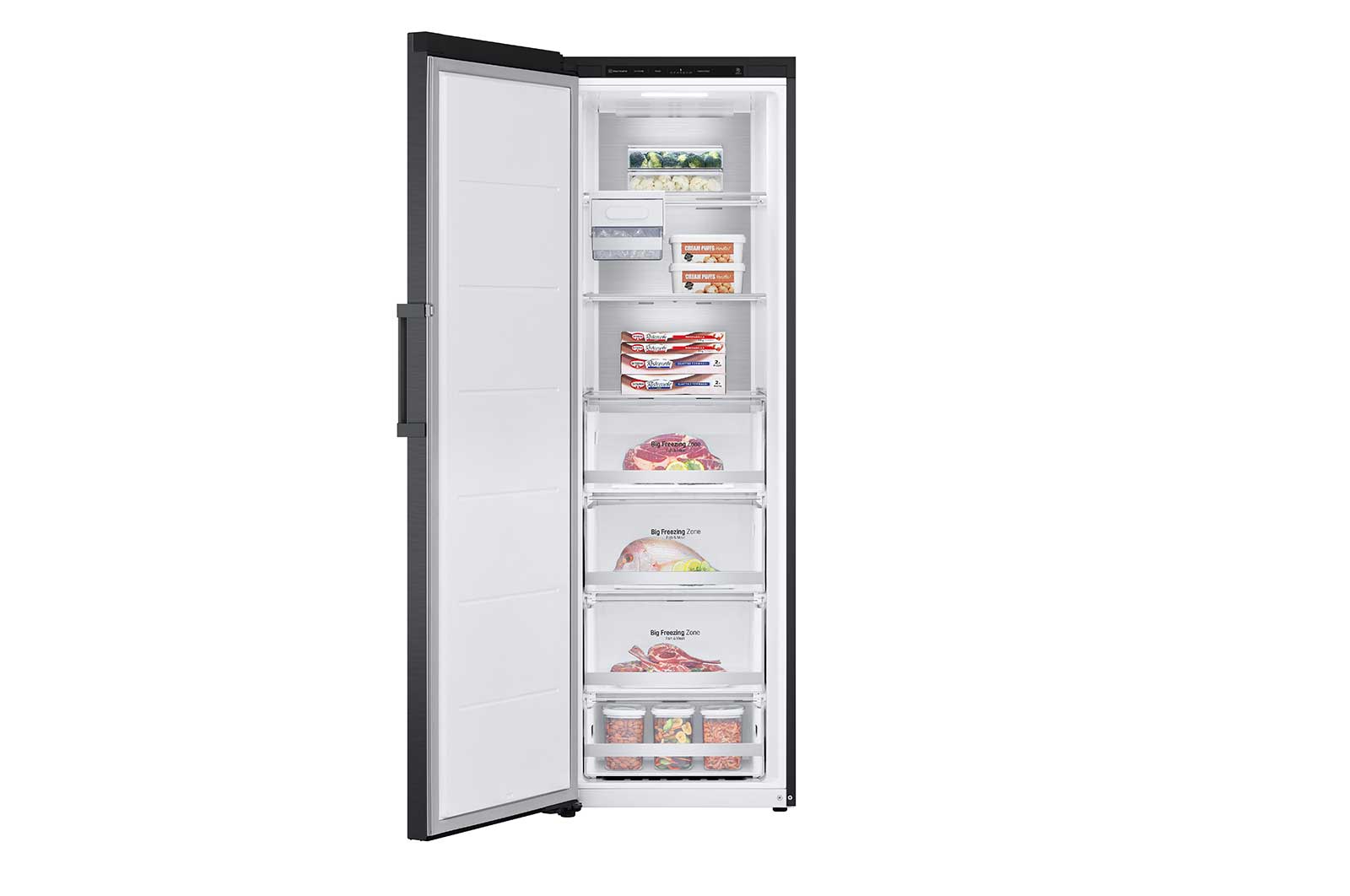 LG 324L One Door Vertical Freezer, GP-F324MBL