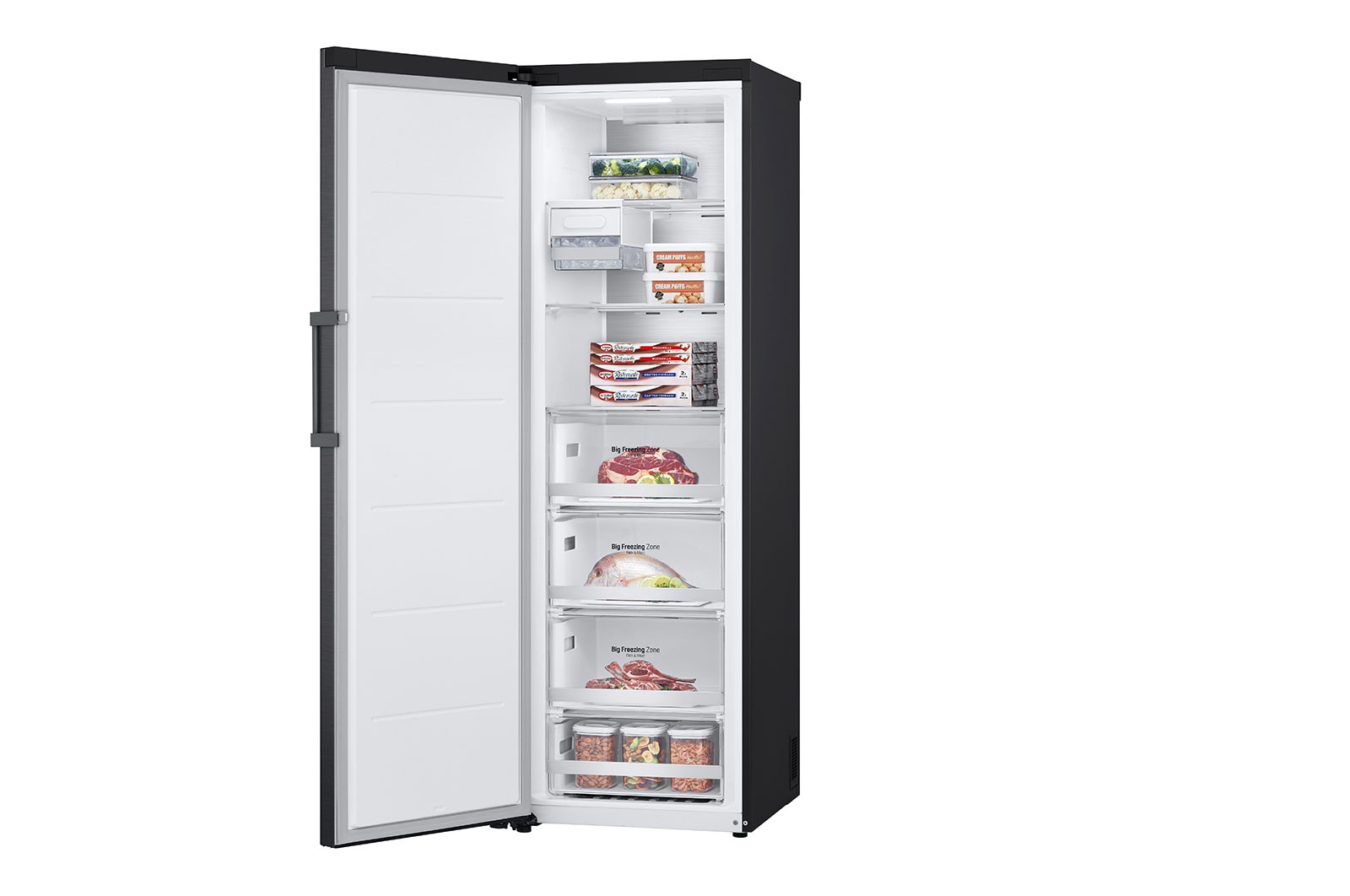 LG 324L One Door Vertical Freezer, GP-F324MBL