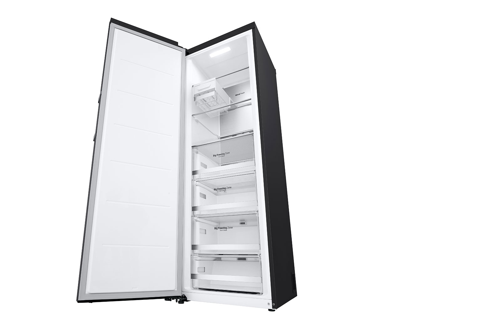 LG 324L One Door Vertical Freezer, GP-F324MBL