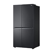 LG 655L Side by Side Fridge in Matte Black Finish, GS-B655MBL