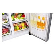 LG 625L Side by Side Fridge with Door-in-Door®, GS-D665PL