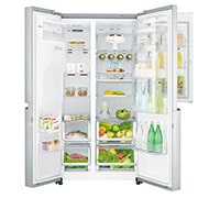 LG 625L Side by Side Fridge with Door-in-Door®, GS-D665PL