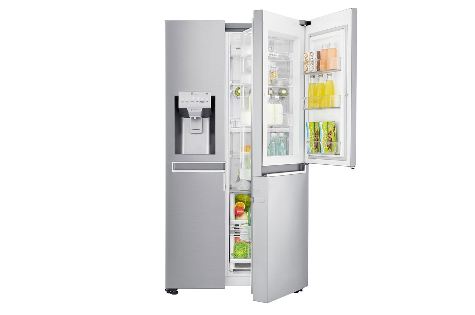 LG 625L Side by Side Fridge with Door-in-Door®, GS-D665PL