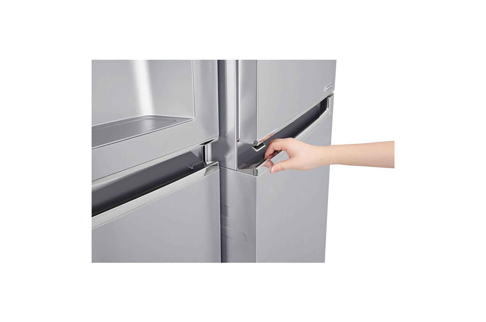 LG 625L Side by Side Fridge with Door-in-Door®, GS-D665PL