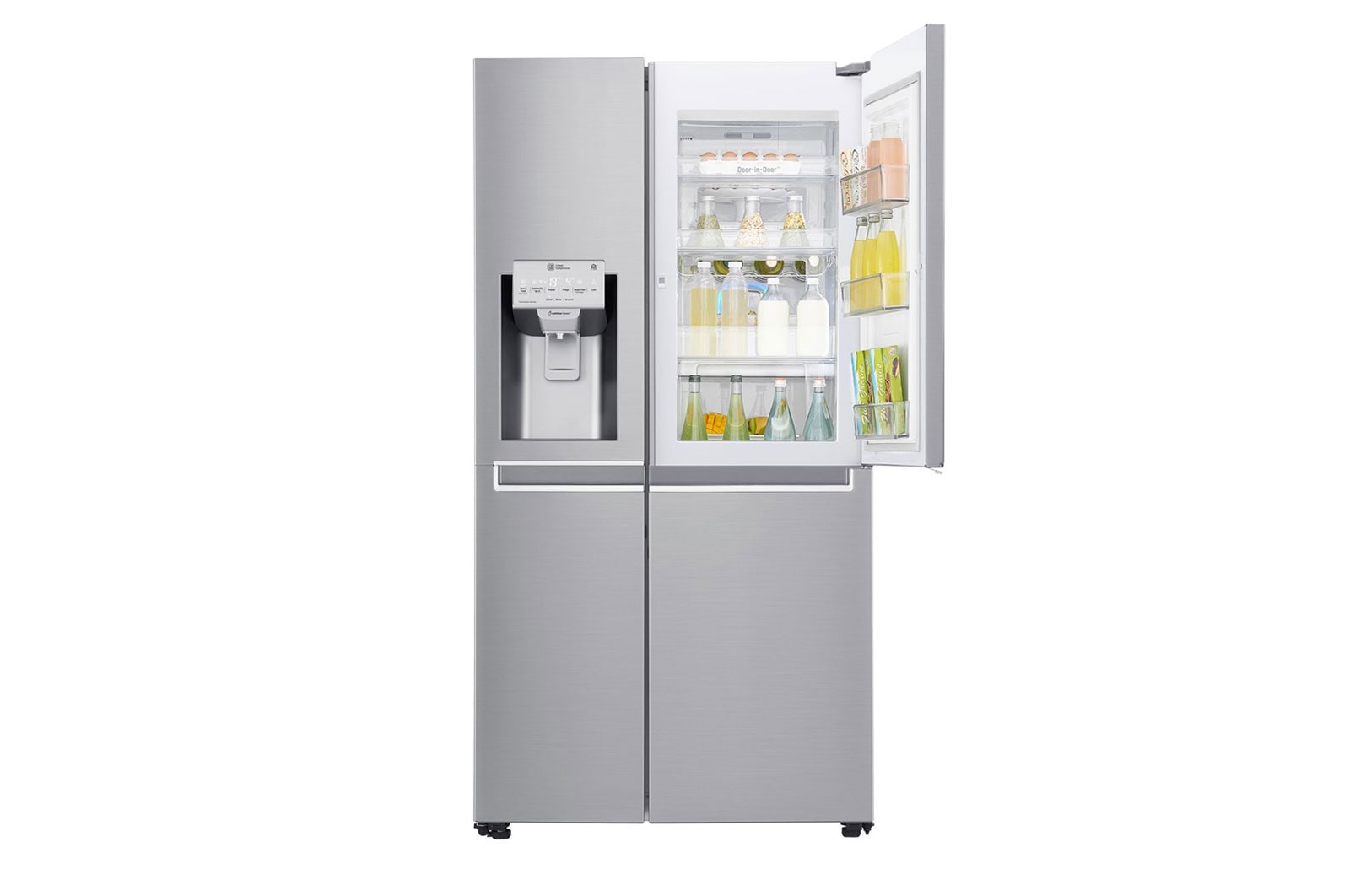 LG 625L Side by Side Fridge with Door-in-Door®, GS-D665PL