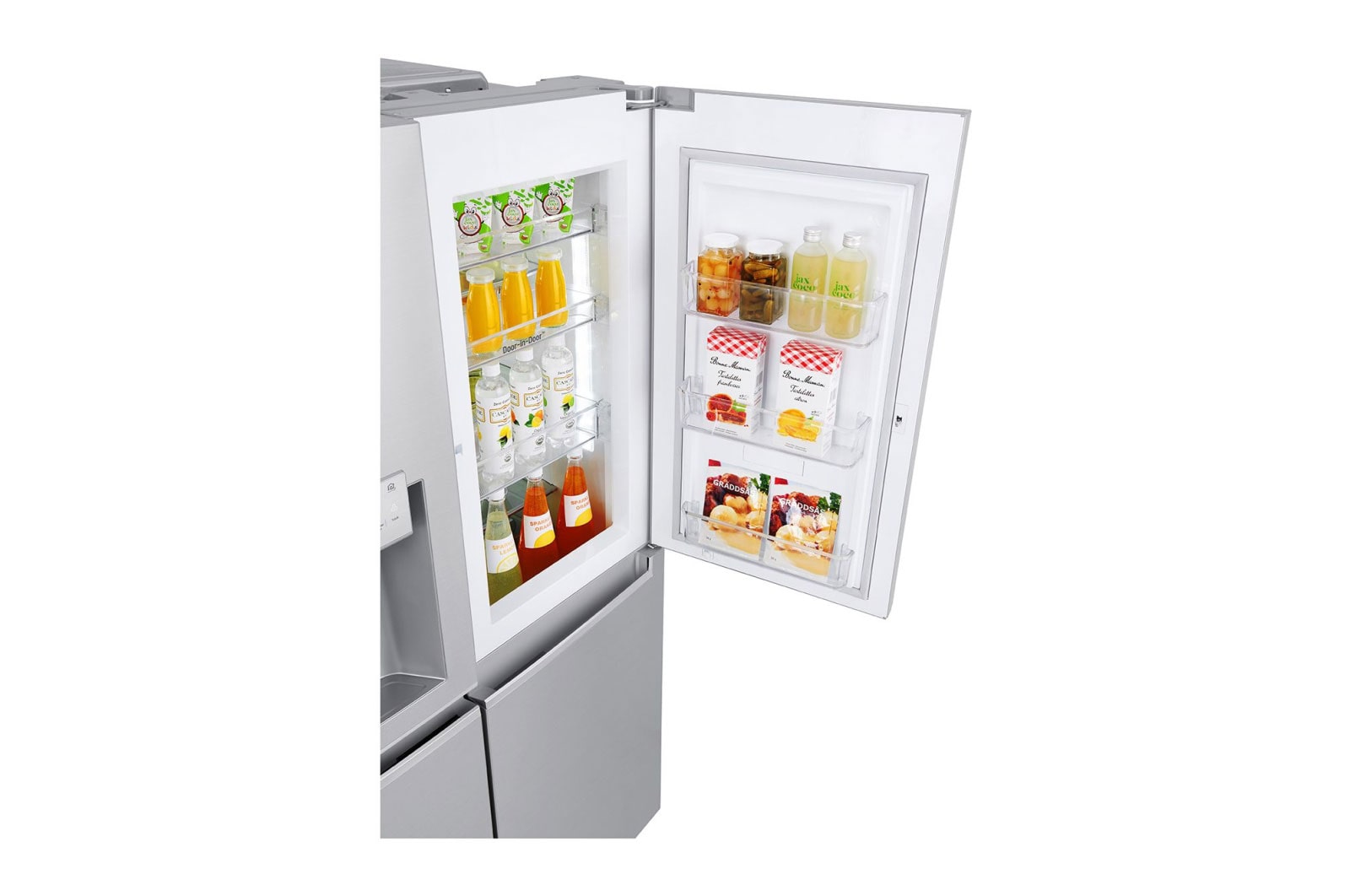 LG 625L Side by Side Fridge with Door-in-Door®, GS-D665PL