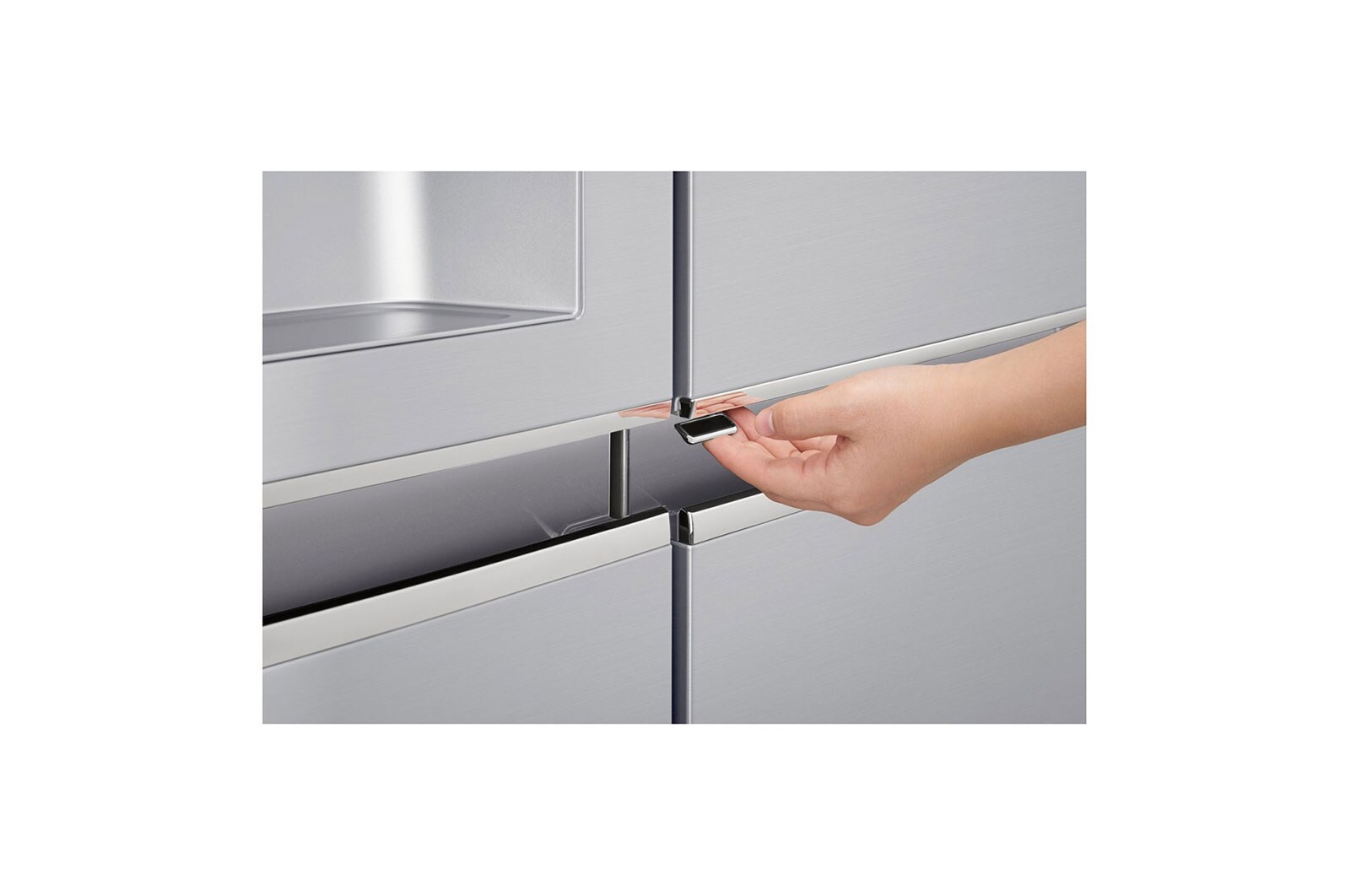 LG 625L Side by Side Fridge with Door-in-Door®, GS-D665PL