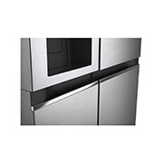 LG 635L Side by Side Fridge in Stainless Finish, GS-N635PL