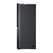 LG 635L Side by Side Fridge in Matte Black Finish, GS-V635MBLC