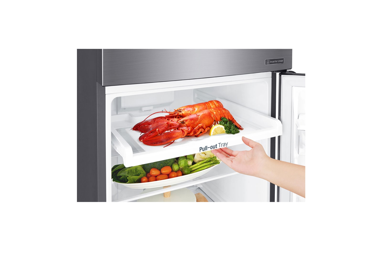 LG 312L Top Mount Fridge with Door Cooling+™, GT-332SDC