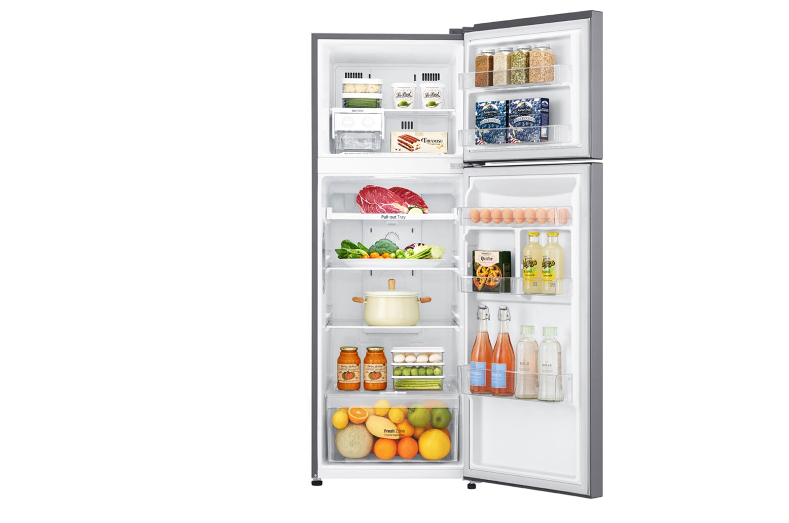 LG 312L Top Mount Fridge with Door Cooling+™, GT-332SDC