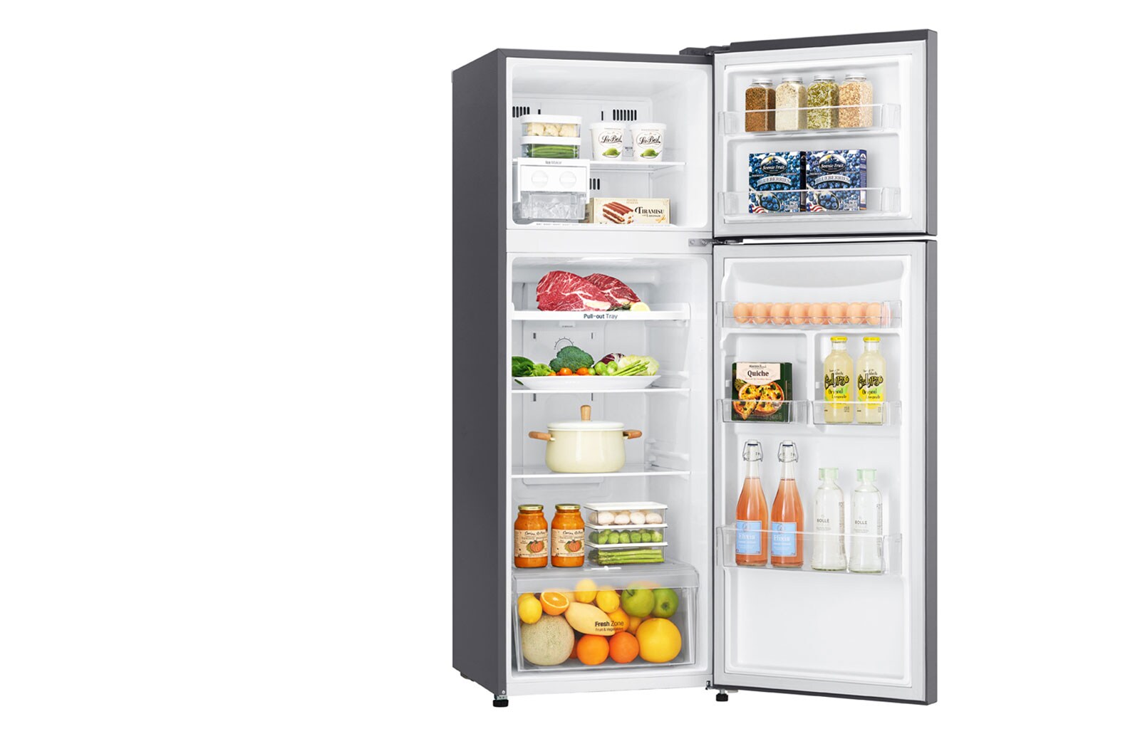 LG 312L Top Mount Fridge with Door Cooling+™, GT-332SDC