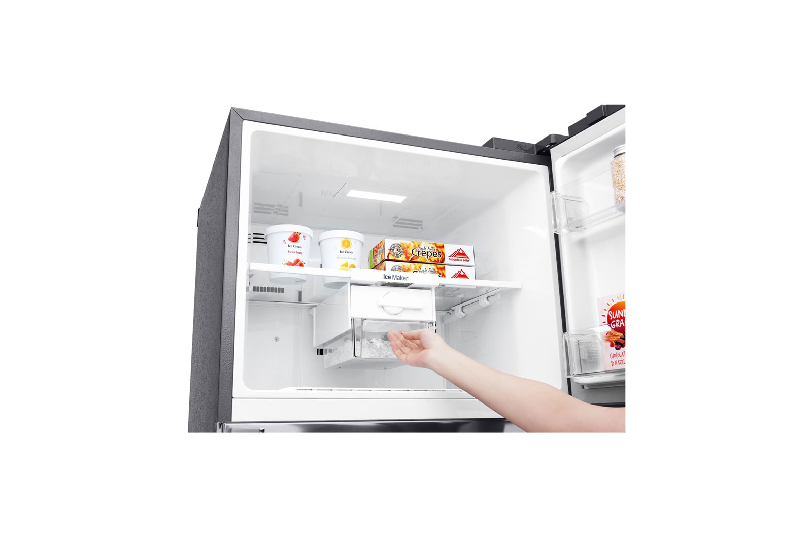 LG 410L Top Mount Fridge with Door Cooling+™, GT-442SDC