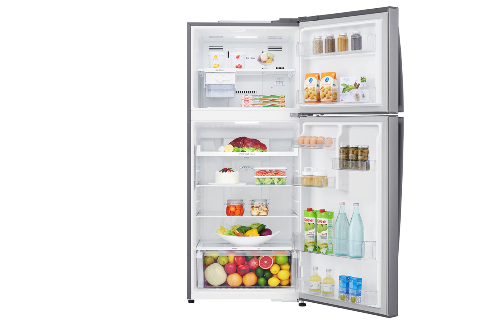 LG 410L Top Mount Fridge with Door Cooling+™, GT-442SDC