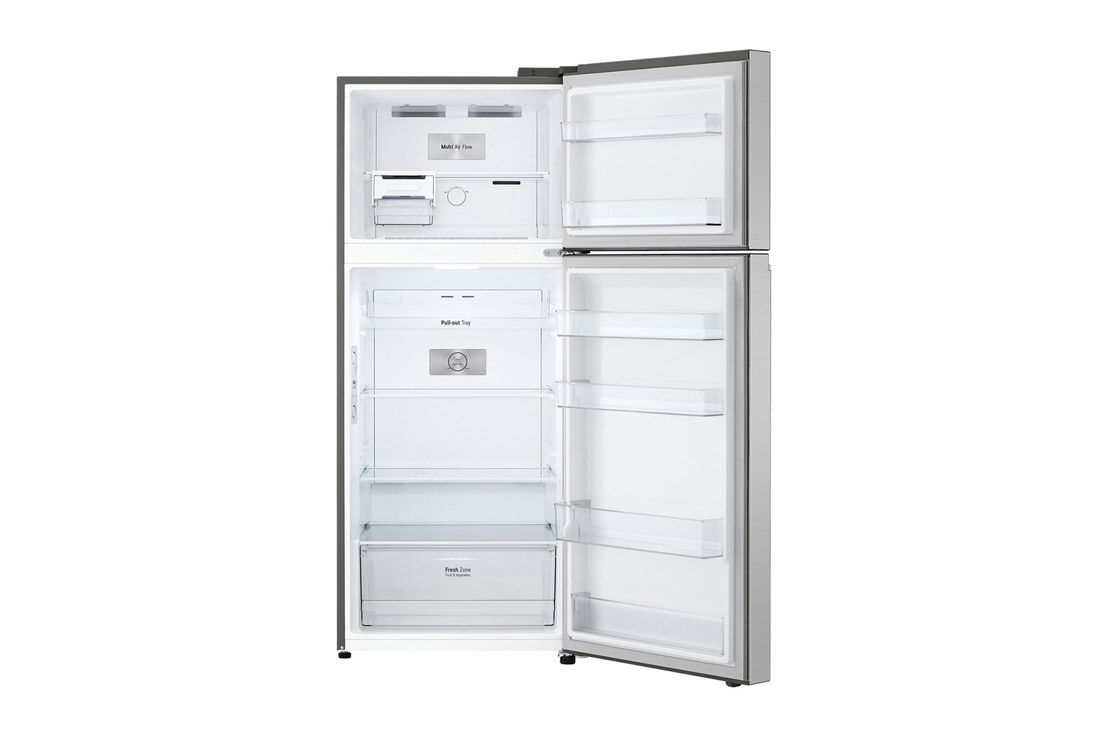 LG 375L Top Mount Fridge in Stainless Finish, GT-5S