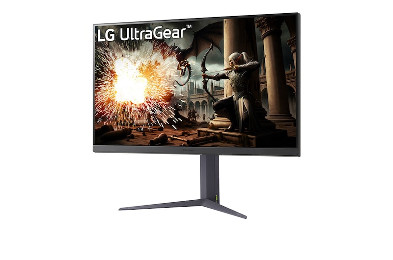 LG 32” UltraGear™ QHD IPS 180Hz gaming monitor | 1ms (GtG), DisplayHDR™ 400, 32GS75Q-B