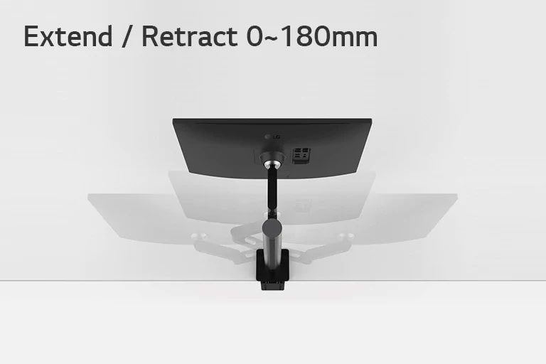 Extend and Retract 0~180mm