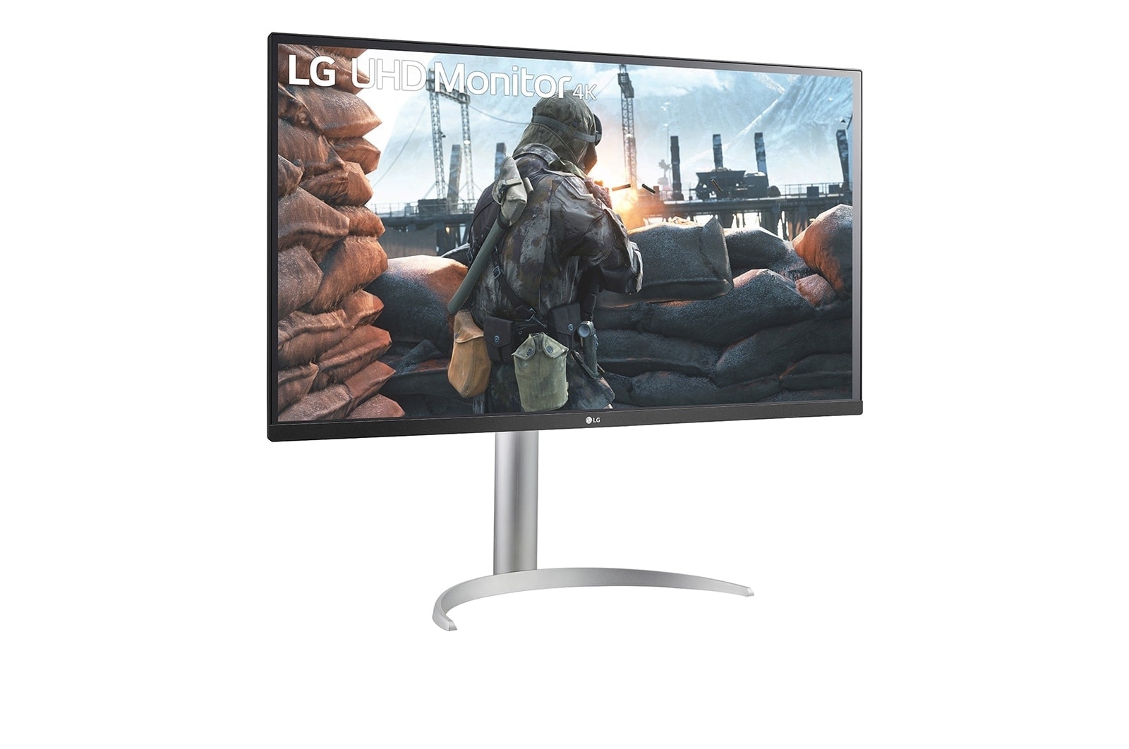 LG 32'' UHD HDR Monitor with USB-C Connectivity, 32UP550N-W