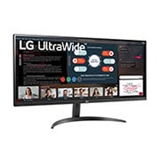 LG 34" 21:9 UltraWide™ Full HD IPS Monitor with AMD FreeSync™, 34WP500-B