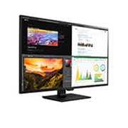LG 43” UHD 4K IPS Monitor with HDR10, 43UN700-B