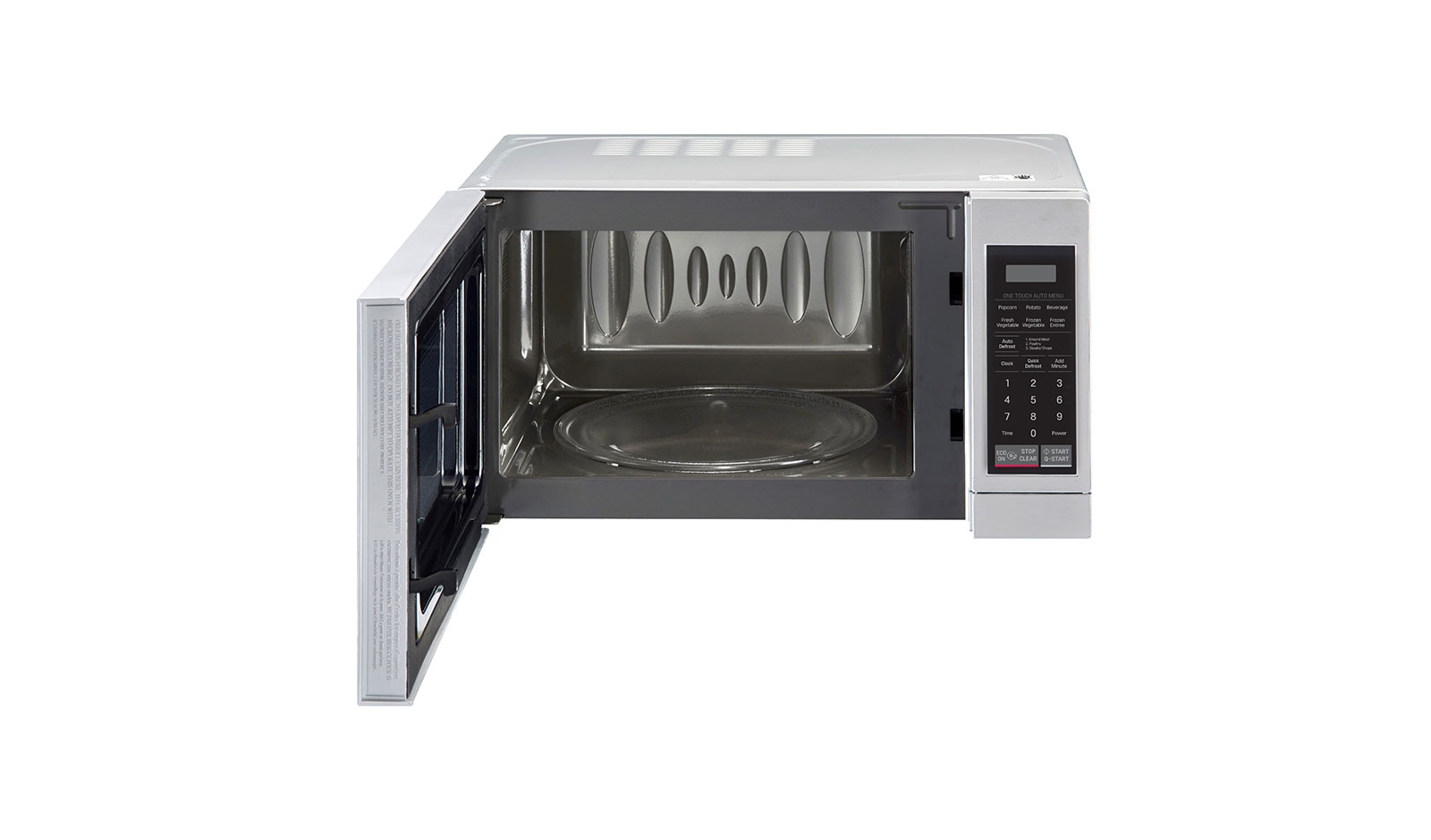 LG 20L Stainless Steel Microwave with Easy to Clean EasyClean™ Coating, MS2044VS
