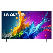 LG 43 Inch LG QNED AI QNED80 4K Smart TV 2024, 43QNED80T6A