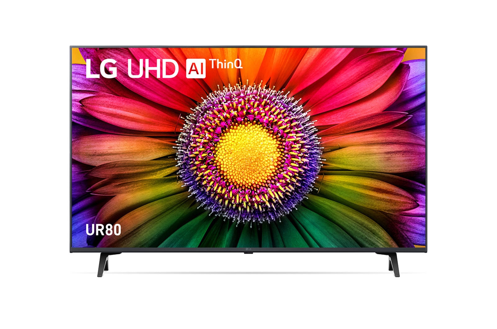 LG UR80 43 inch 4K Smart UHD TV with Al Sound Pro, 43UR80006LJ