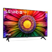 LG UR80 43 inch 4K Smart UHD TV with Al Sound Pro, 43UR80006LJ