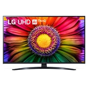 LG UR81 43 inch 4K Smart UHD TV with Al Sound Pro, 43UR81006LJ